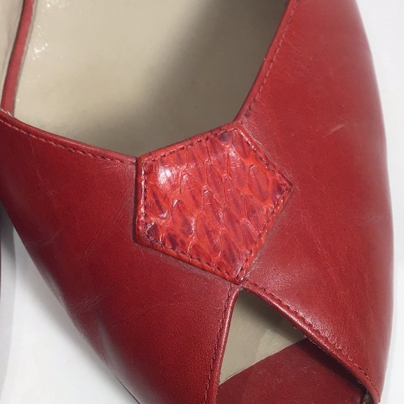 Gorgeous vintage Bruno Magli slingbacks! - Picture 5 of 8